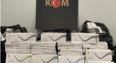 KOM’dan kaçak sigara operasyonu