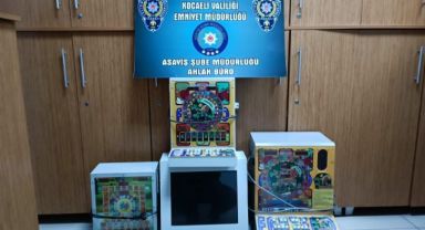 Kumar oynatılan iş yerine polis baskını