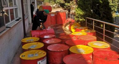 Lise öğrencileri depremzedeler için soba üretiyor