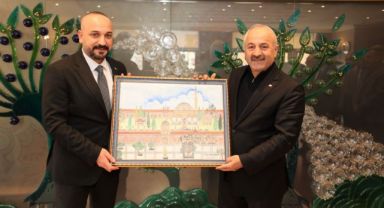 MHP’li Demirbaş’tan Büyükgöz’e iade-i ziyaret