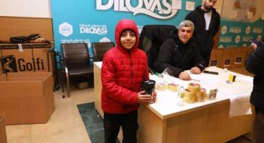 Minik yüreklerden yürekleri ısıtan davranış