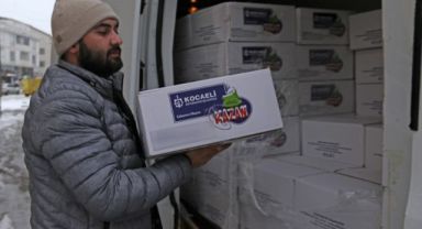 Soğuk havada sıcak hizmet