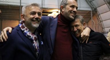 3 efsane golcü yan yana geldi