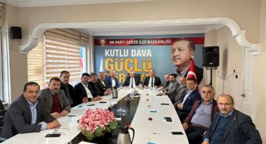 AK Parti Gebze’de SKM Başkanları’ndan güç birliği!