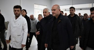 Bakan Soylu, Büyükşehir Hastanesi’ni inceledi