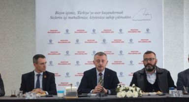 Başkan Büyükakın,muhtarlarla bir araya geldi