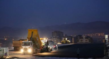 Büyükşehir Hastanesinde yol ve otopark tamam