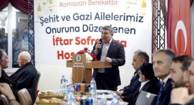 Dilovası’nda ilk iftar; gaziler ve şehit aileleriyle