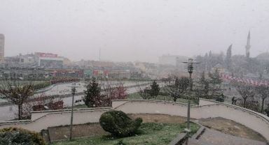 Gebze'ye kar sürprizi