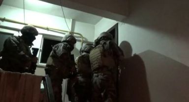Komşuda terör operasyonu: 23 gözaltı