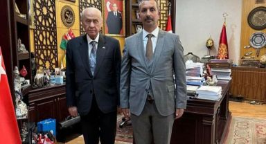MHP’nin Gebzeli adayı Ertan, Bahçeli ile buluştu