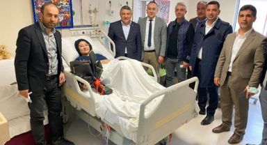 Şayir’den Aleyna Ölmez’e ziyaret