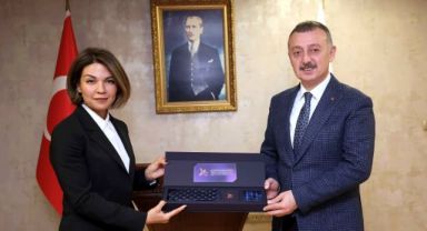 Büyükakın, Azeri Başkonsolosu’nu konuk etti