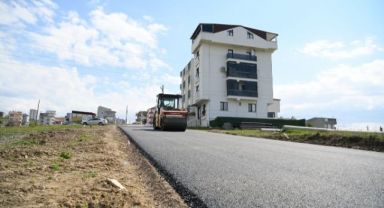 Çayırova'da asfalt çalışması