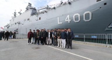 Gebzeli Öğrenciler TCG Anadolu’yu gezdi