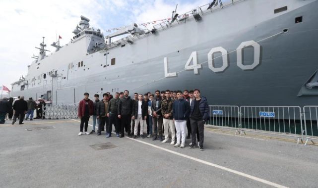 Gebzeli Öğrenciler TCG Anadolu’yu gezdi