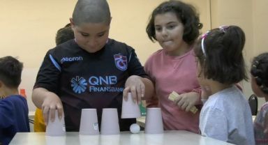 İşitme engelli çocuklara ‘Akıl Oyunları’ eğitimi