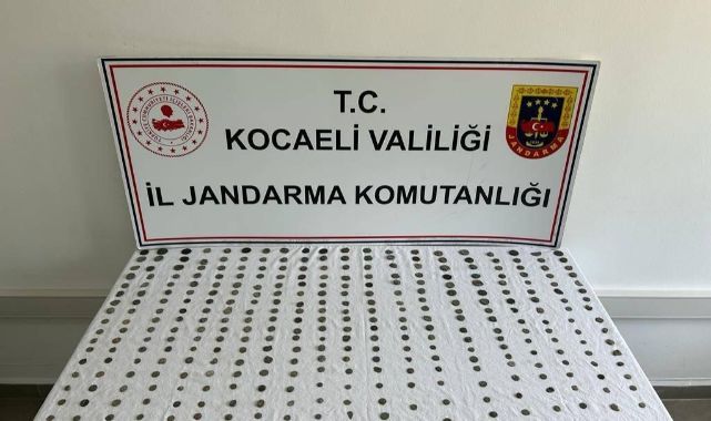 Kocaeli'de 505 tarihi eser ele geçirildi