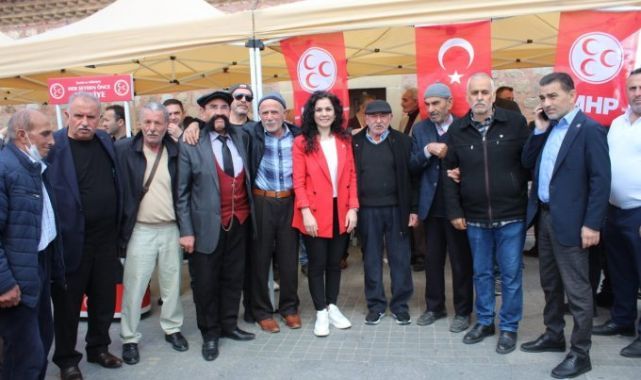 MHP’li Yudum Kaşıkcı’nın SKM’ye görkemli açılış