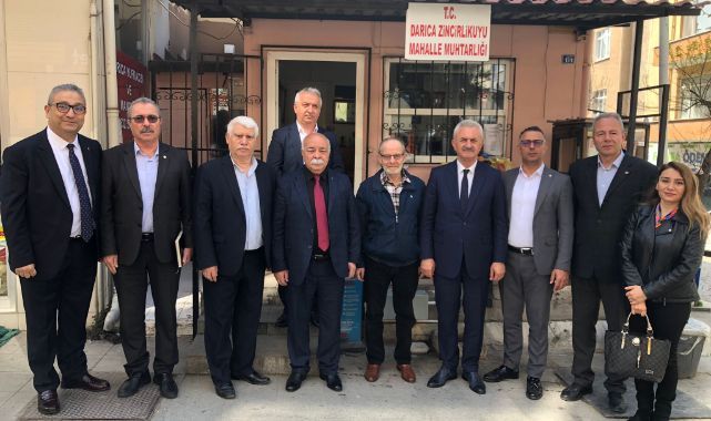 Nail Çiler muhtarları gezdi