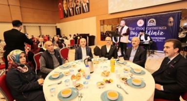 Özyiğit ve Büyükgöz depremzedeleri iftarda ağırladı