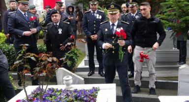 Polis haftasında şehitler de unutulmadı