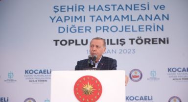 Şehir Hastanesi Erdoğan'ın katıldığı törenle açıldı