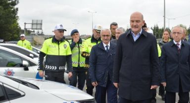 Soylu'dan Gebze'de trafik denetimi
