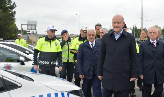 Soylu'dan Gebze'de trafik denetimi