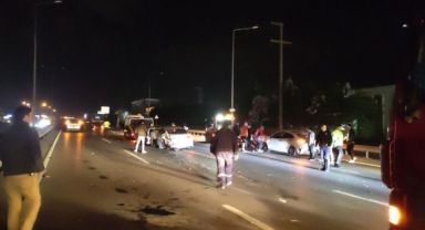 Zincirleme kaza sonrası ortalık savaş alanına döndü