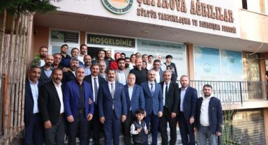 Ağrılılar, Çayırova'da Cemil Yaman’ı ağırladı