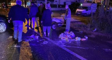 Alışveriş dönüşü kaza: 1’i bebek 3 yaralı