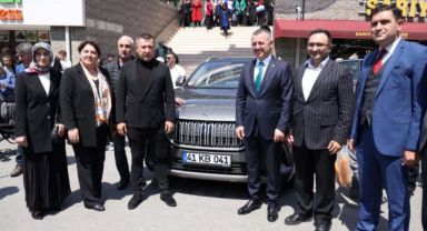 Çayırova sergisinin sürpriz ziyaretçisi TOGG oldu