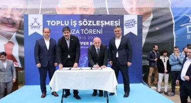 Darıca’da işçinin yüzünü güldüren sözleşme imzalandı