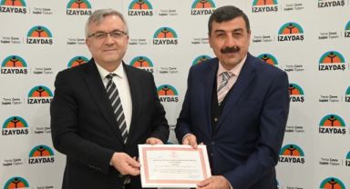 İZAYDAŞ’a Sağlık Bakanlığından belge