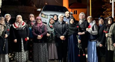 Radiye Sezer Katırcıoğlu ev ev gezdi