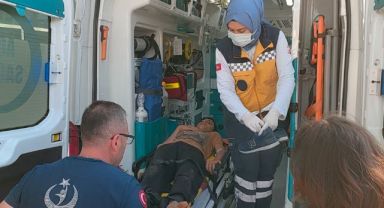 Salıncaktan düşen çocuk yaralandı