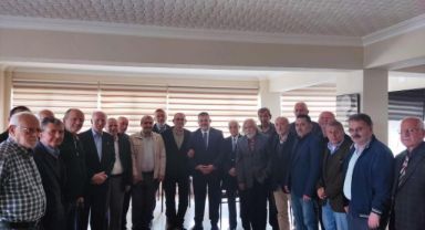 Tipioğlu emekli polislerle bir araya geldi