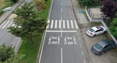Trafikte yaya güvenliği için önemli çalışma