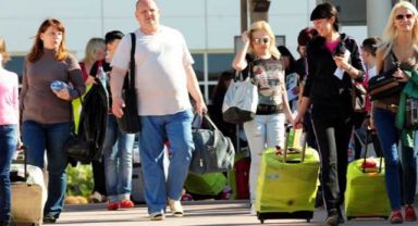 5 ayda gelen yabancı turist sayısı 14 milyonu aştı