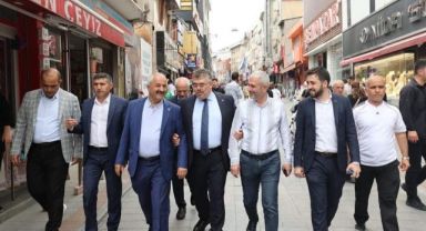 AK Gebze’den esnafa seçim teşekkürü