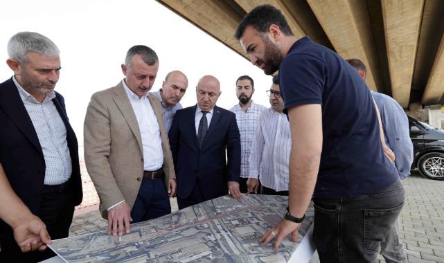 Büyükakın, Osmangazi köprüsünde inceleme yaptı