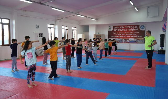 Çayırova’da spor dolu yaz