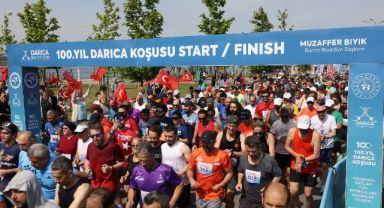 Darıca 100. Yıla koştu