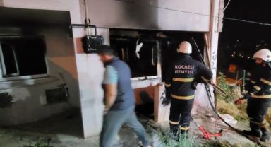 Darıca’da İtfaiye alevlerin arasına daldı