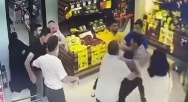 Darıca'daki markette ilginç kavga
