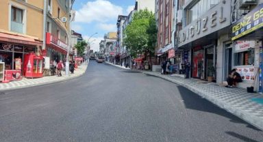 Dilovası İstiklal Caddesi yenilendi