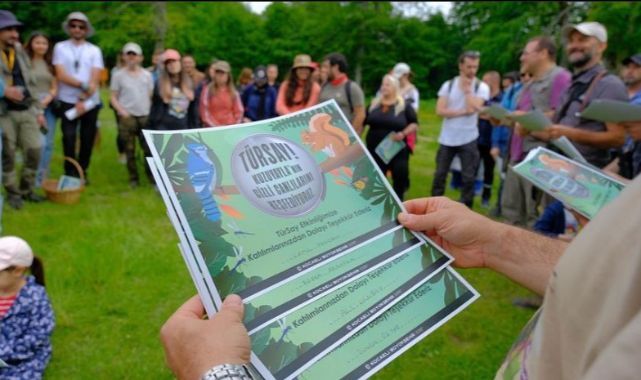 Doğaseverler “Tür Say” etkinliğinde buluştu