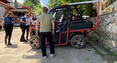 Freni tutmayan ATV kazaya sebep oldu: 4 kişi yaralandı