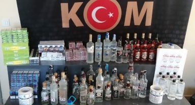 Gebze’de uyuşturucu ve sahte alkol operasyonu